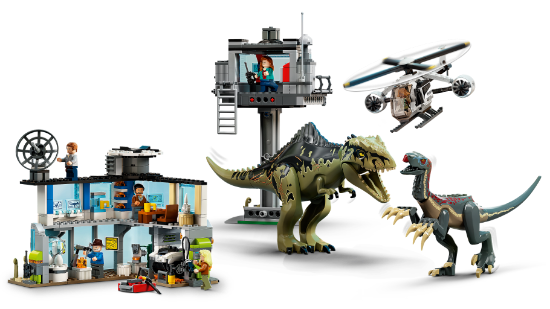 Picture of LEGO JURASSIC WORLD 76949 Giganotosaurus & Therizinosaurus Attack