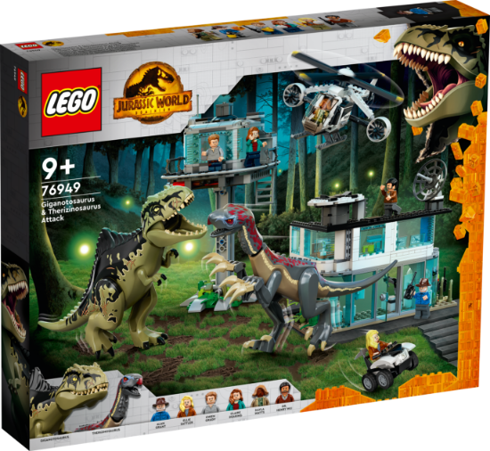 Picture of LEGO JURASSIC WORLD 76949 Giganotosaurus & Therizinosaurus Attack