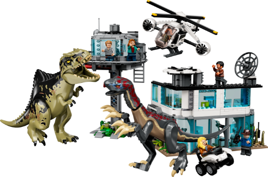 Picture of LEGO JURASSIC WORLD 76949 Giganotosaurus & Therizinosaurus Attack