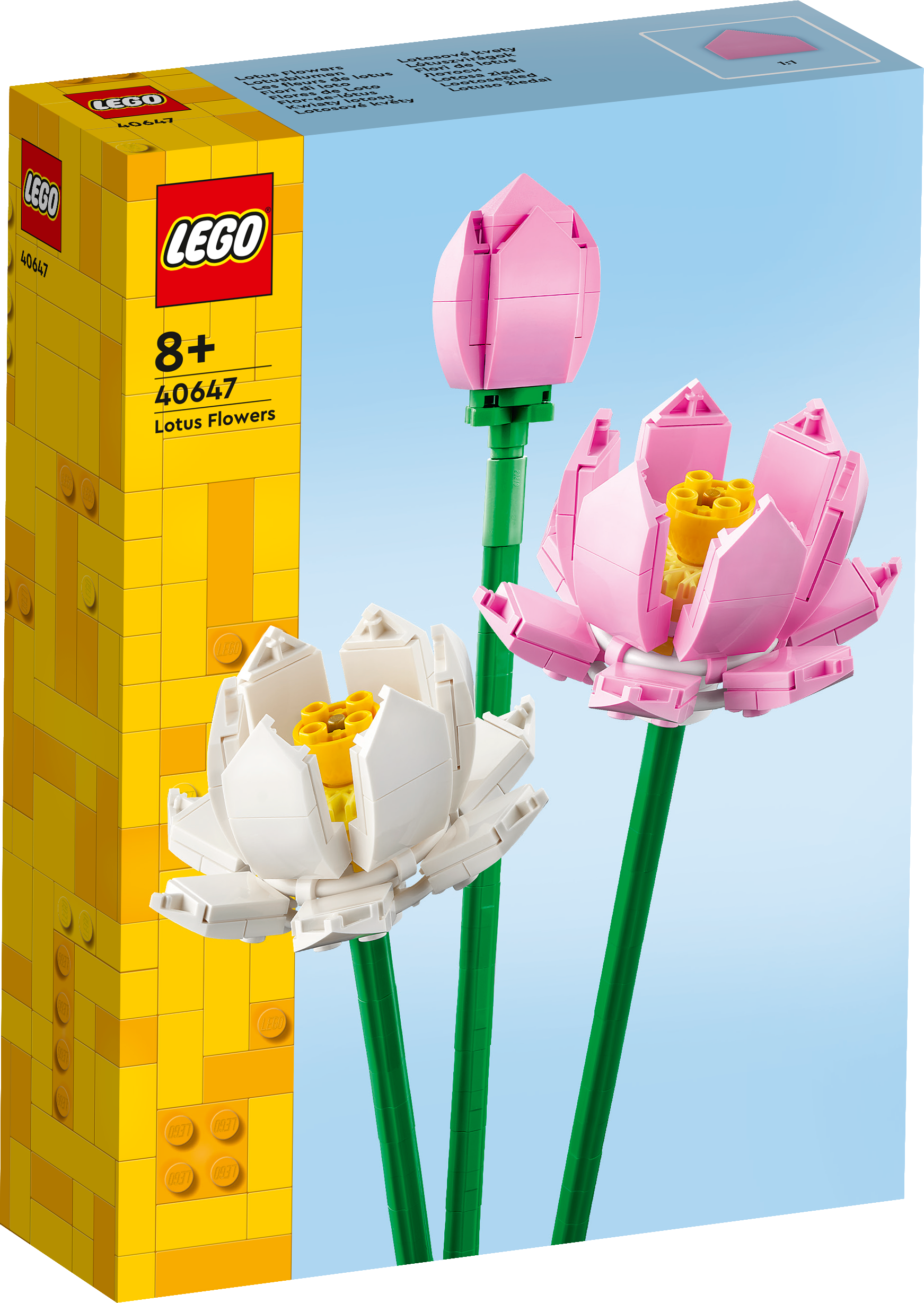 Picture of LEGO Flowers 40647 Lotus Flowers