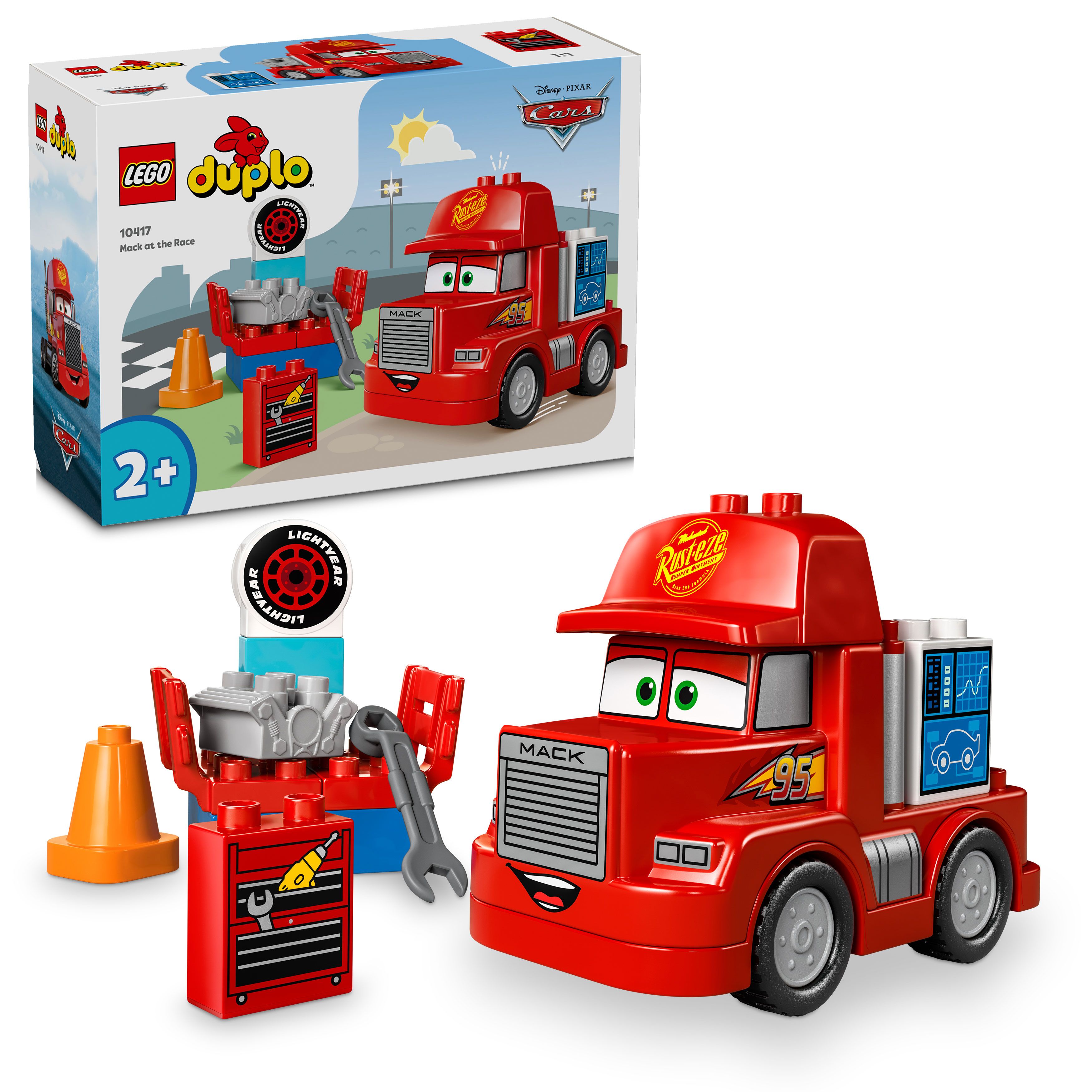 Picture of LEGO DUPLO Disney 10417 Mack at the Race