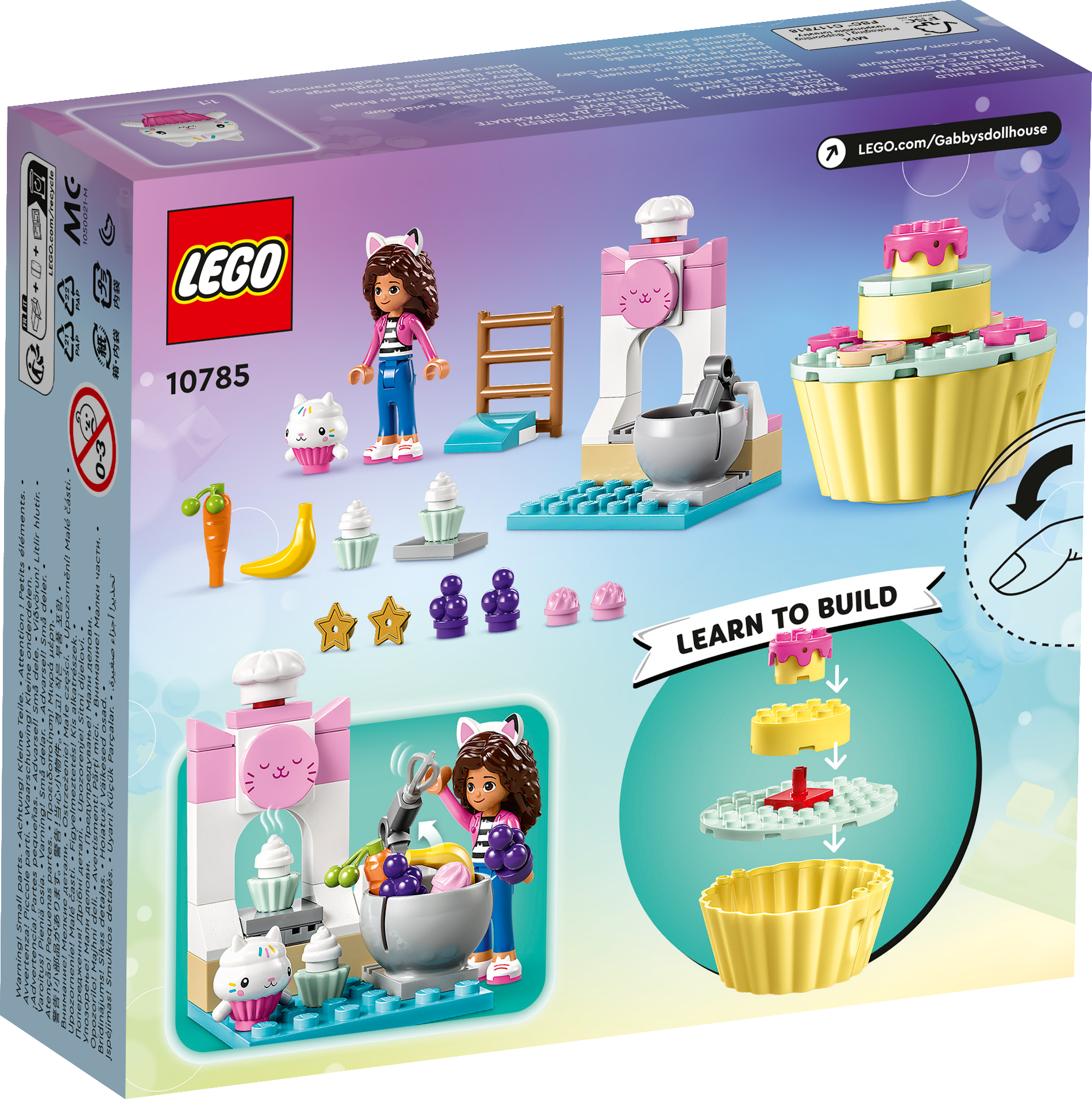 Picture of LEGO Gabby's Dollhouse 10785 Bakey with Cakey Fun