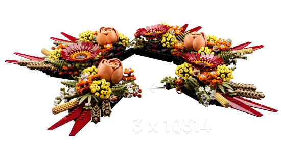 Picture of LEGO Icons 10314 Dried Flower Centrepiece