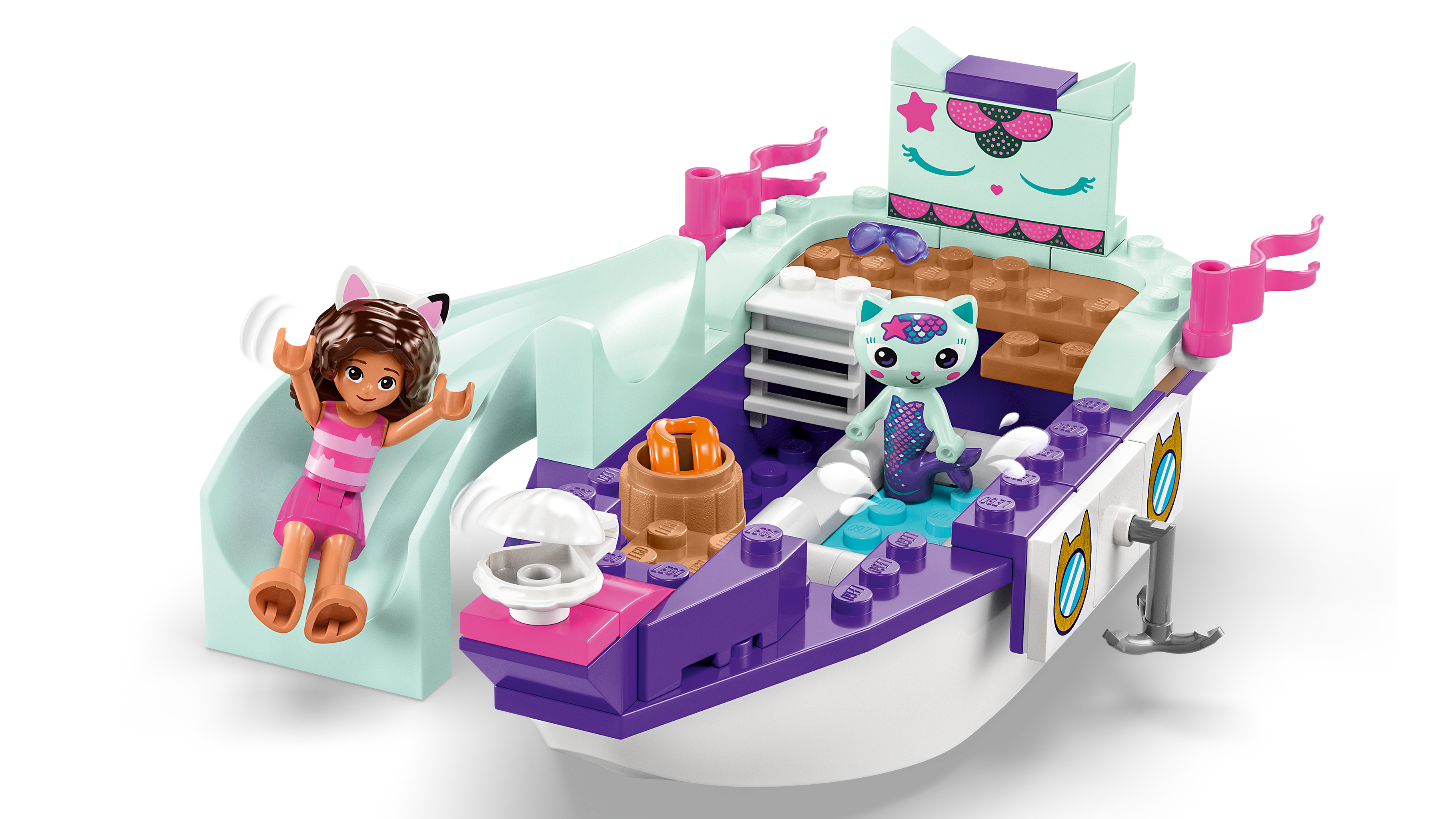 Picture of LEGO Gabby's Dollhouse 10786 Gabby & MerCat's Ship & Spa