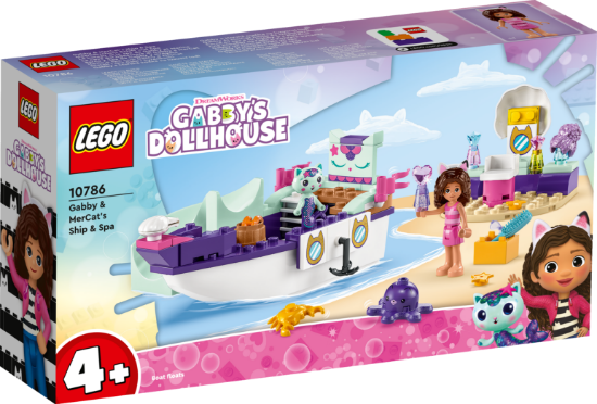 Picture of LEGO Gabby's Dollhouse 10786 Gabby & MerCat's Ship & Spa