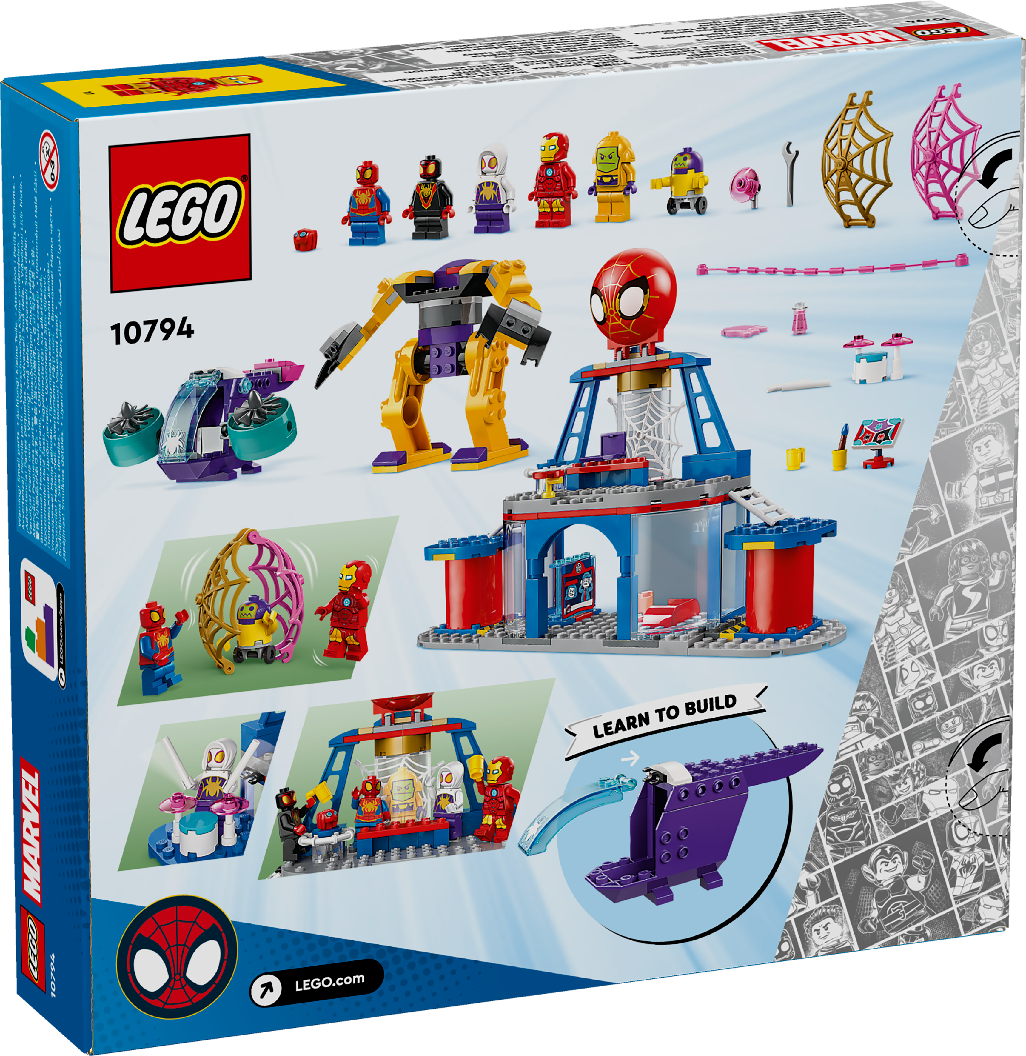 Picture of LEGO Spidey 10794 Team Spidey Web Spinner Headquarters