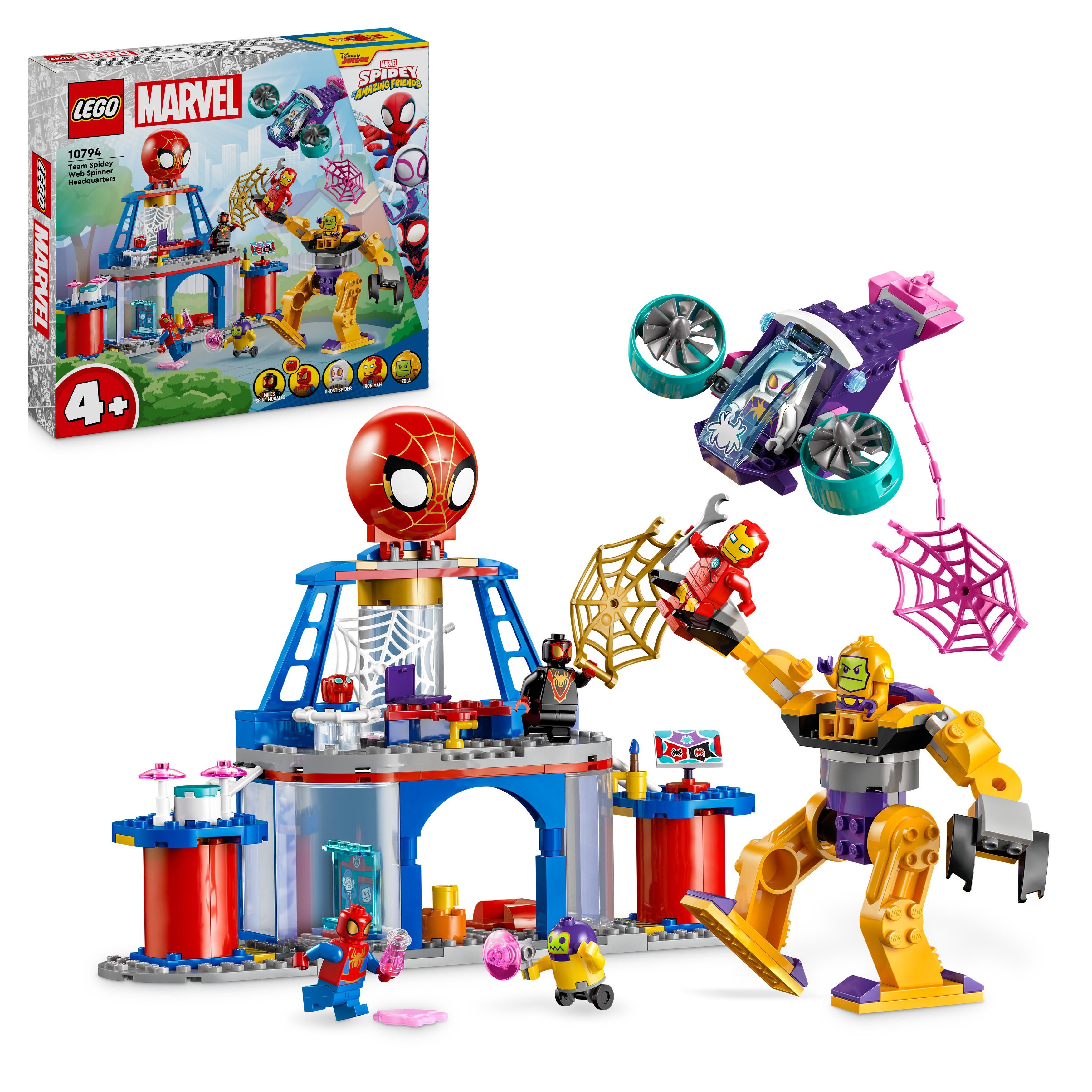 Picture of LEGO Spidey 10794 Team Spidey Web Spinner Headquarters