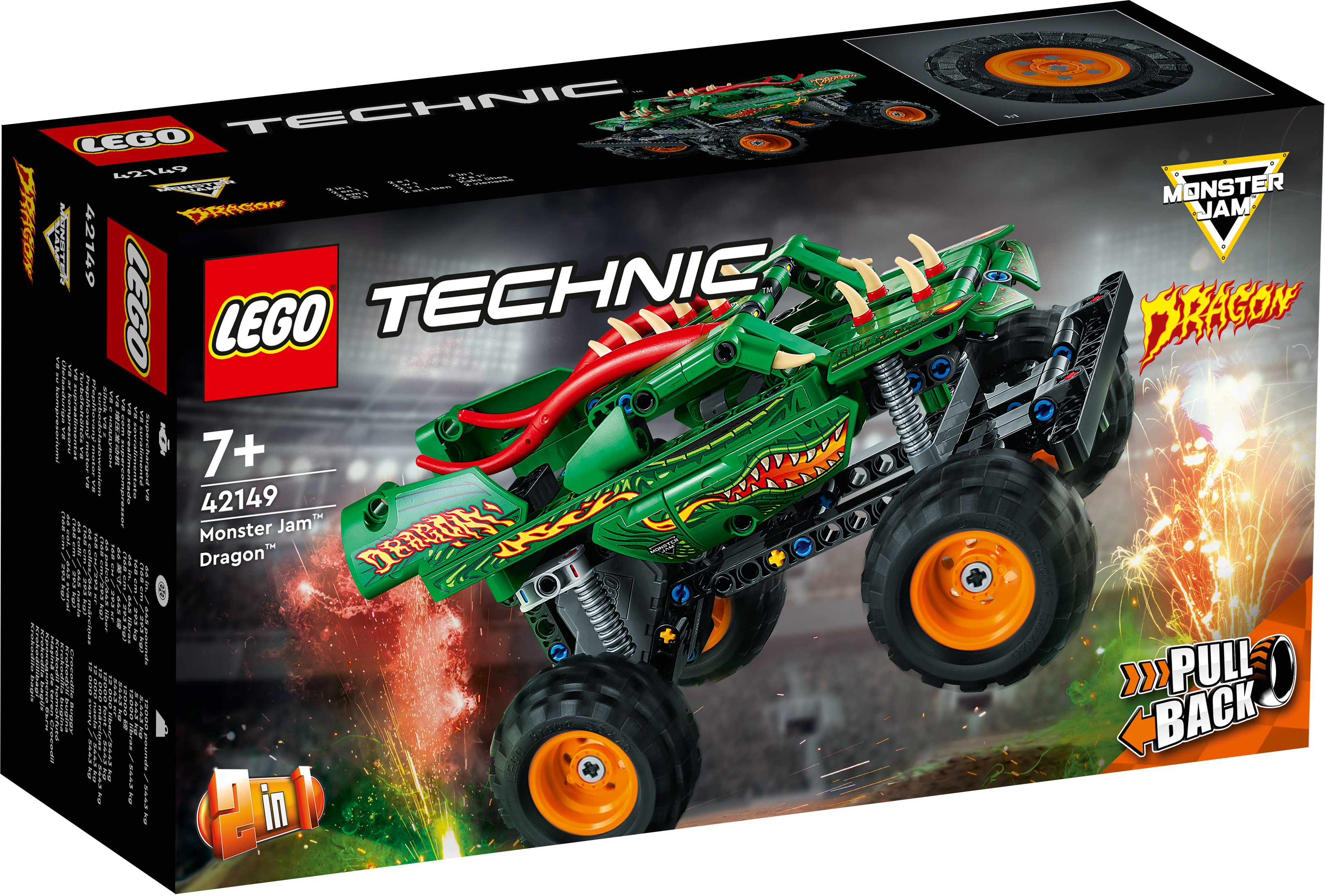 Picture of LEGO Technic 42149 Monster Jam Dragon