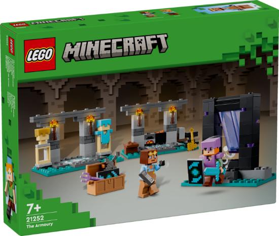 Picture of LEGO Minecraft 21252 The Armoury Building Adventure