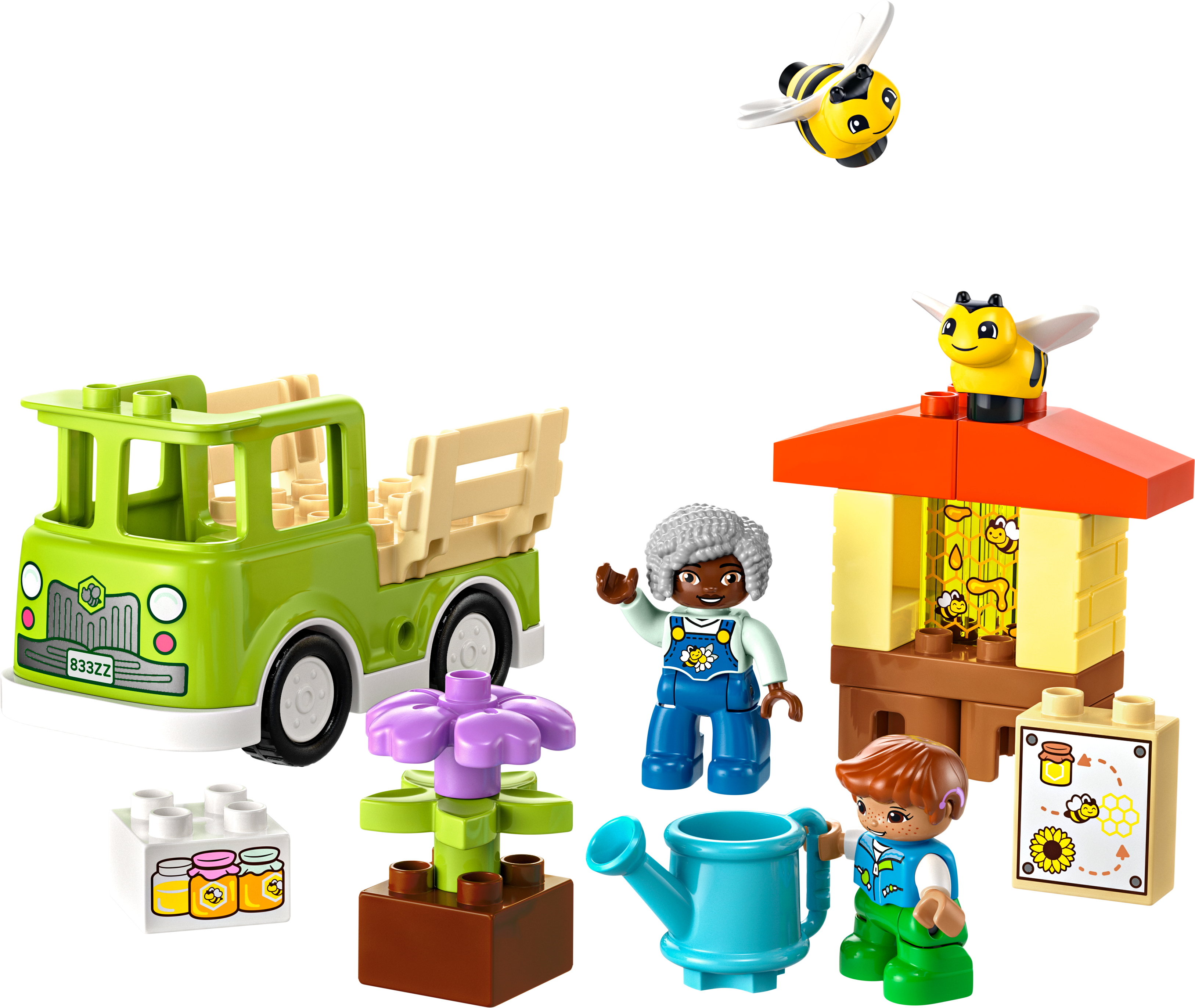 Picture of LEGO DUPLO Town 10419 Caring for Bees & Beehives Toy