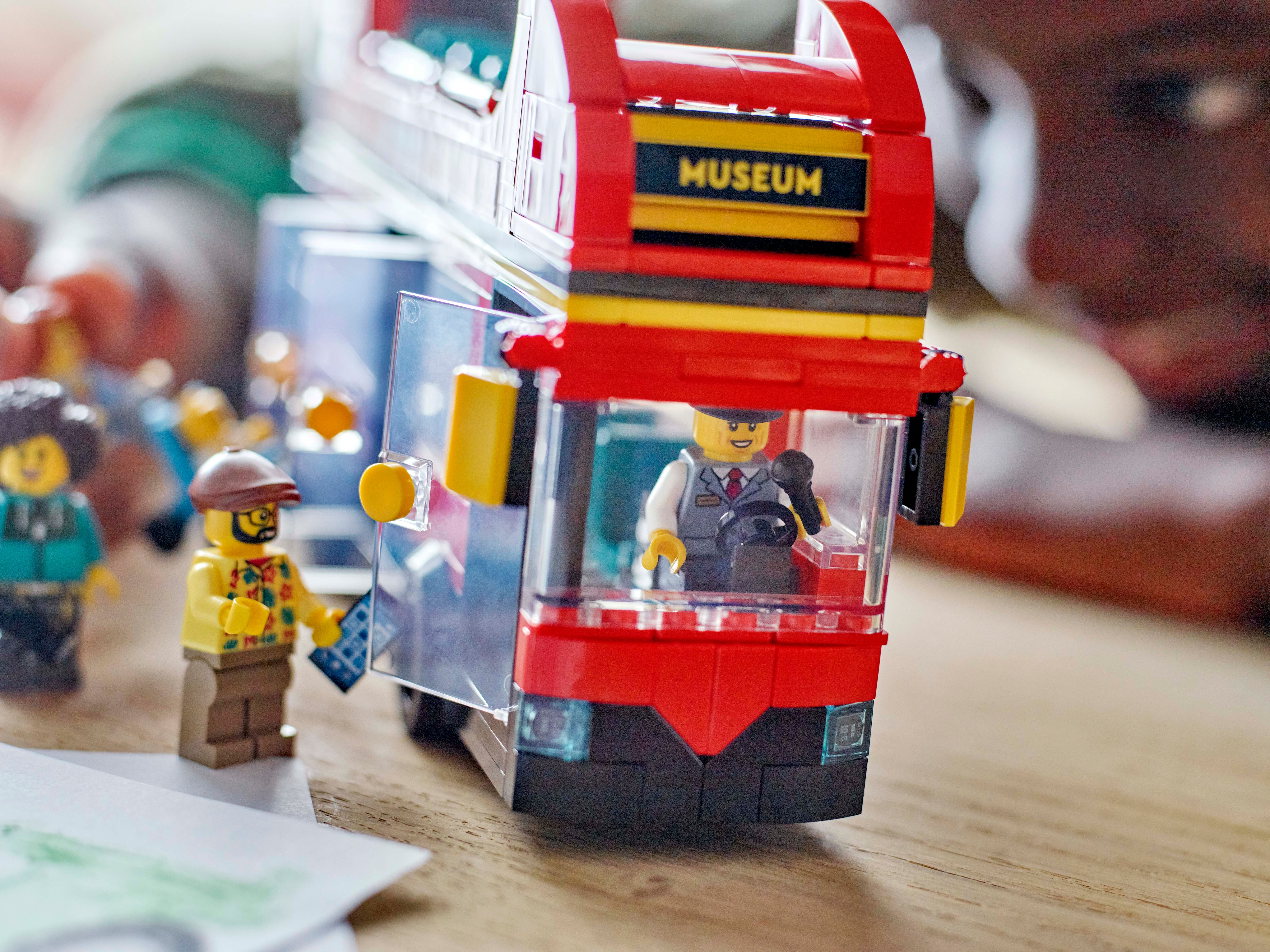 Picture of LEGO City 60407 Red Double-Decker Sightseeing Bus