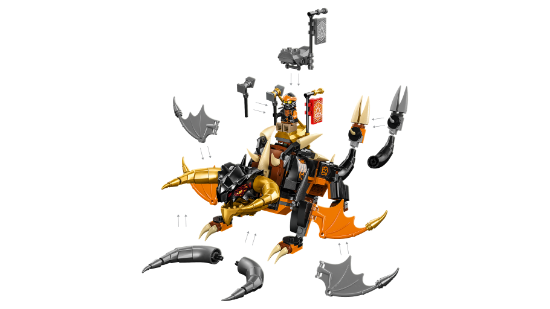 Picture of LEGO Ninjago 71782 Cole’s Earth Dragon EVO