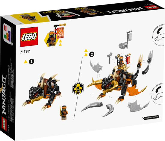 Picture of LEGO Ninjago 71782 Cole’s Earth Dragon EVO