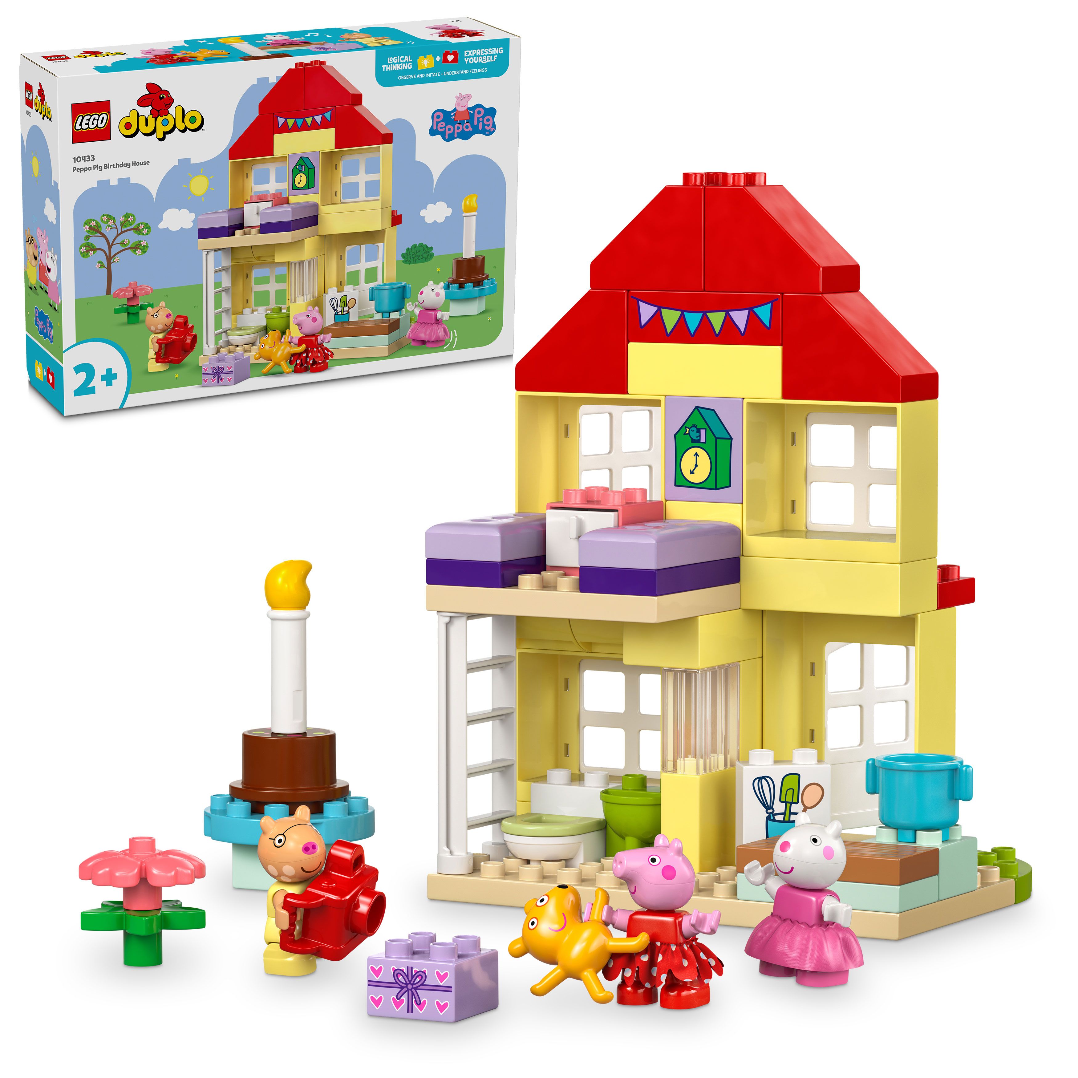 Picture of LEGO DUPLO Peppa Pig 10433 Peppa Pig Birthday House