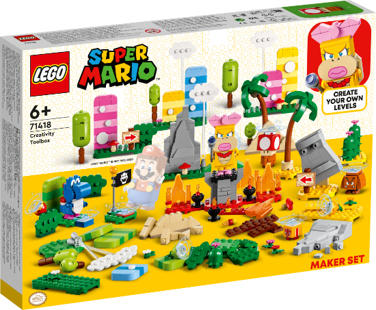 Picture of LEGO Super Mario 71418 Creativity Toolbox Maker Set