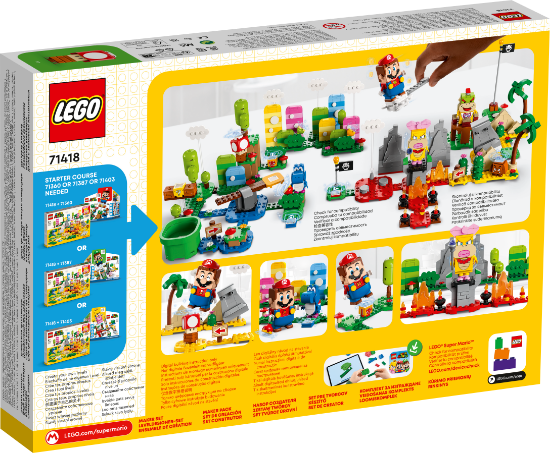 Picture of LEGO Super Mario 71418 Creativity Toolbox Maker Set