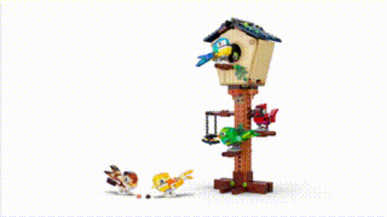 Picture of LEGO Creator 31143 Birdhouse Building Toy Set