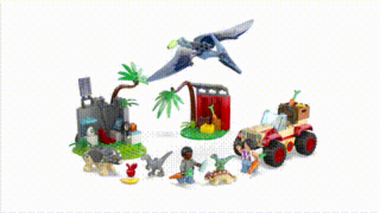 Picture of LEGO Jurassic World 76963 Baby Dinosaur Rescue Centre