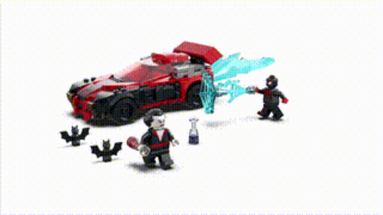 Picture of LEGO MARVEL 76244 Miles Morales vs. Morbius