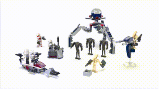 Picture of LEGO Star Wars 75372 Clone Trooper & Battle Droid Battle Pack