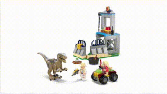 Picture of LEGO Jurassic World 76957 Velociraptor Escape