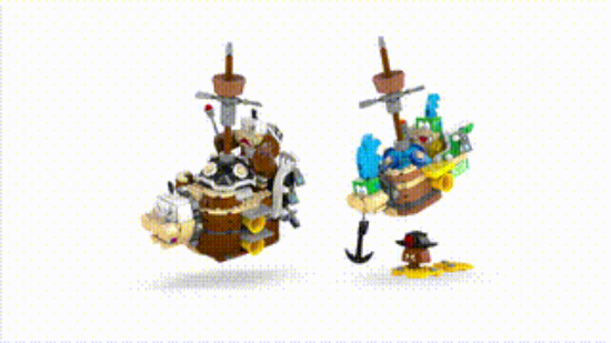 Picture of LEGO Super Mario 71427 Larry’s and Morton’s Airships Expansion Set