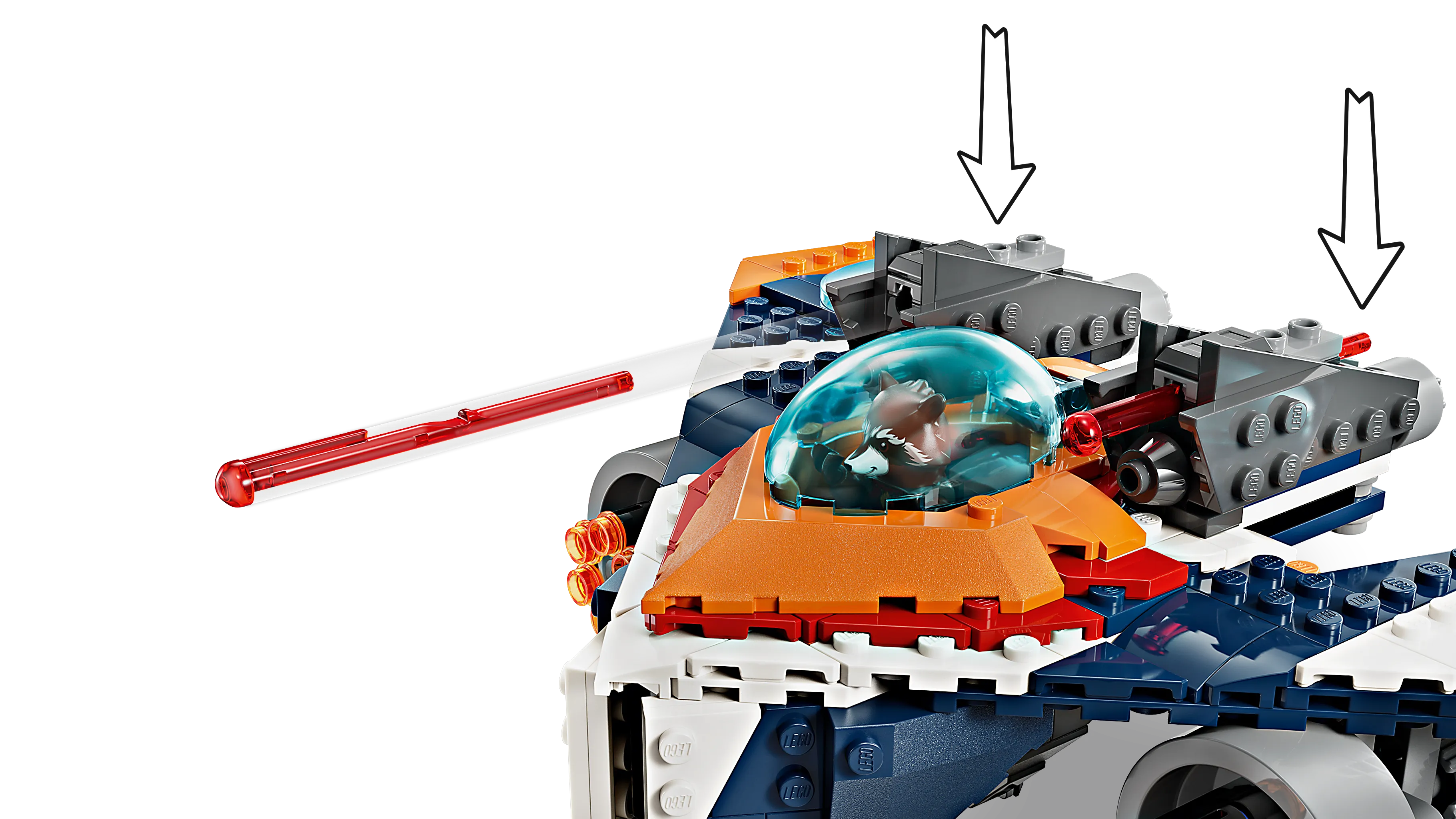 Picture of LEGO Super Heroes 76278 Rocket's Warbird vs. Ronan