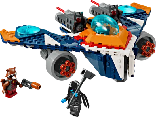 Picture of LEGO Super Heroes 76278 Rocket's Warbird vs. Ronan