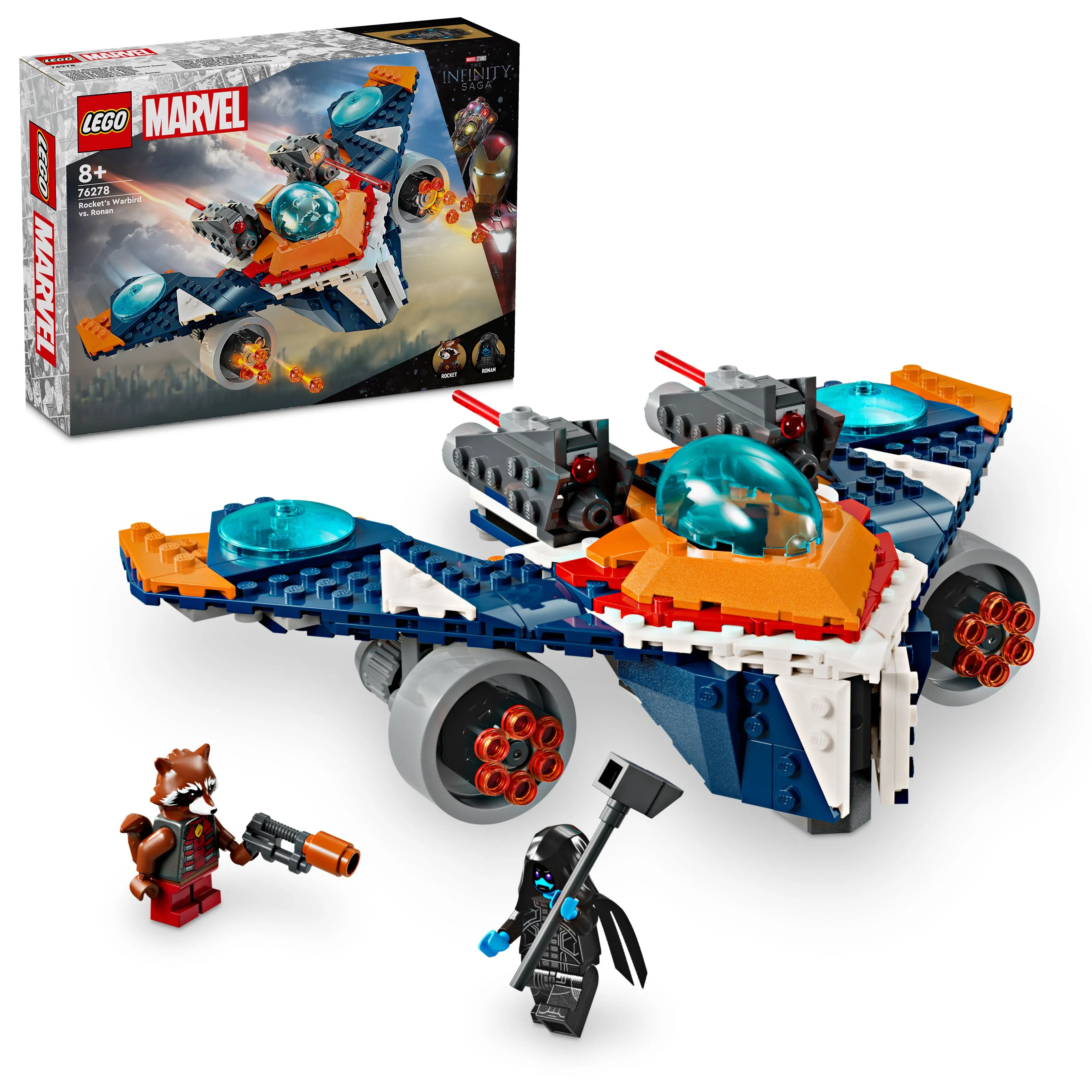 Picture of LEGO Super Heroes 76278 Rocket's Warbird vs. Ronan