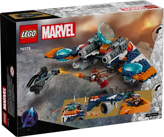 Picture of LEGO Super Heroes 76278 Rocket's Warbird vs. Ronan