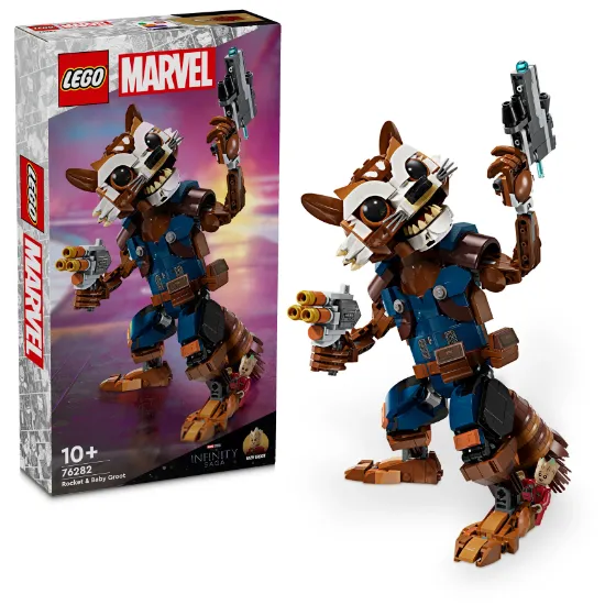 Picture of LEGO Super Heroes 76282 Rocket & Baby Groot