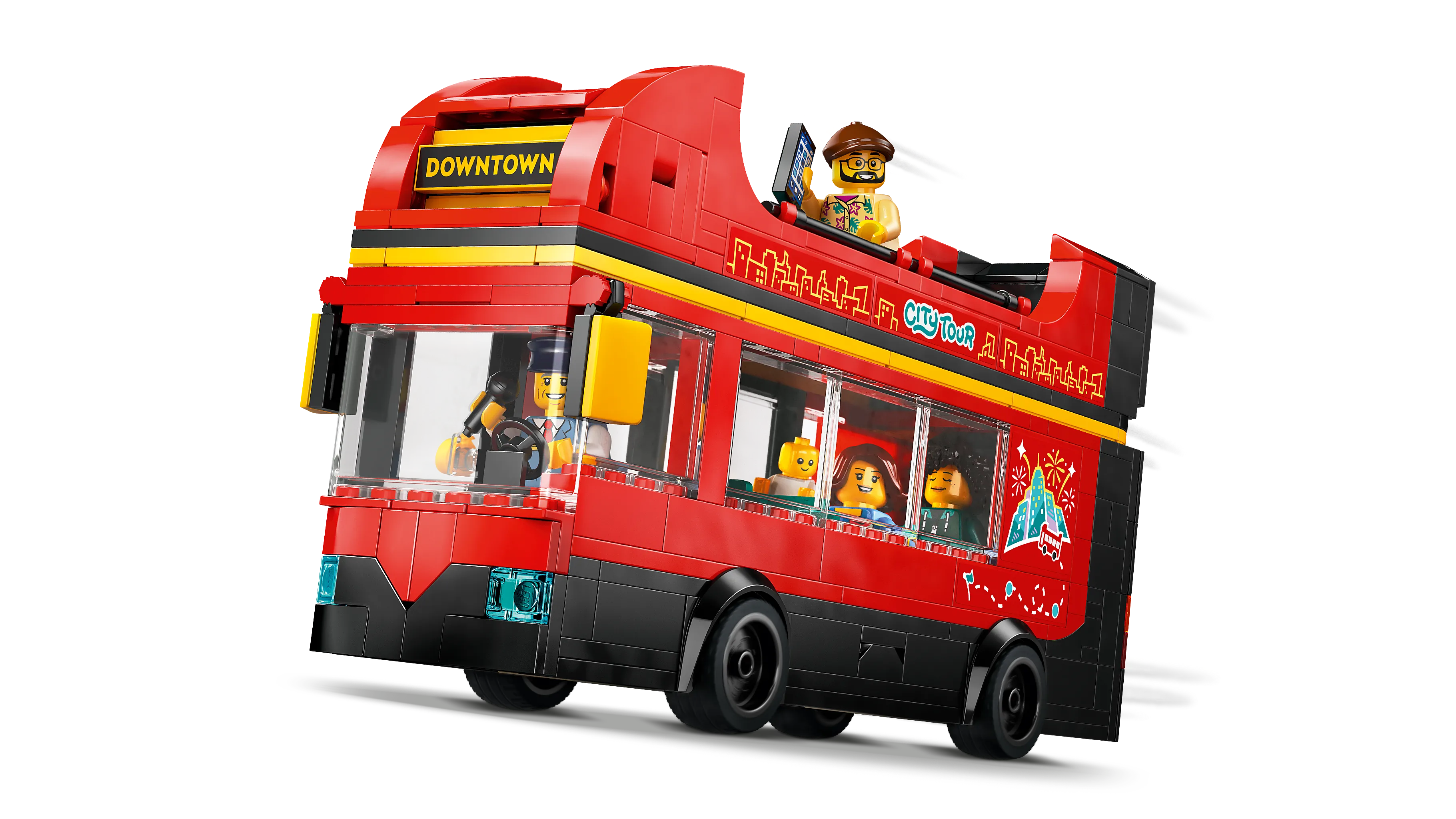 Picture of LEGO City 60407 Red Double-Decker Sightseeing Bus