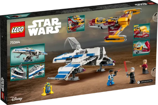 Picture of LEGO Star Wars 75364 New Republic E-Wing vs. Shin Hati’s Starfighter