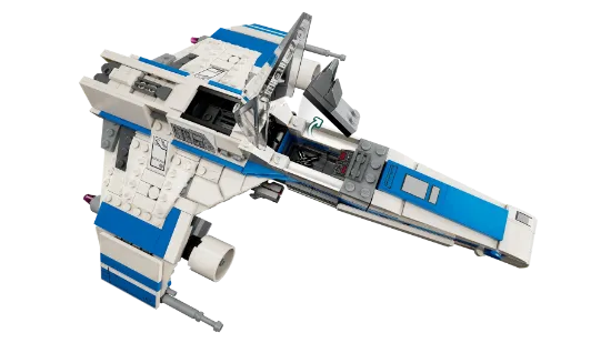 Picture of LEGO Star Wars 75364 New Republic E-Wing vs. Shin Hati’s Starfighter