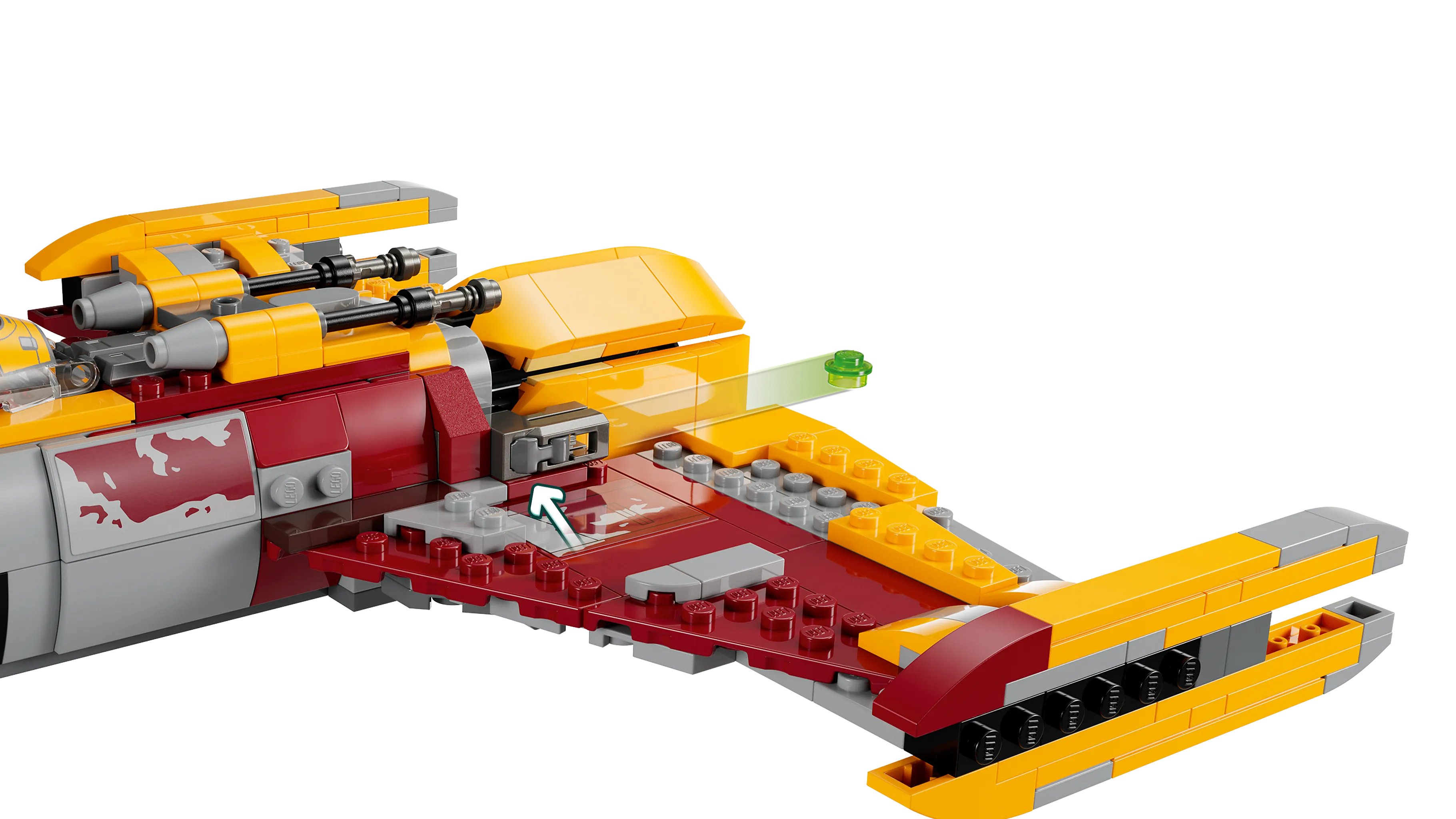 Picture of LEGO Star Wars 75364 New Republic E-Wing vs. Shin Hati’s Starfighter