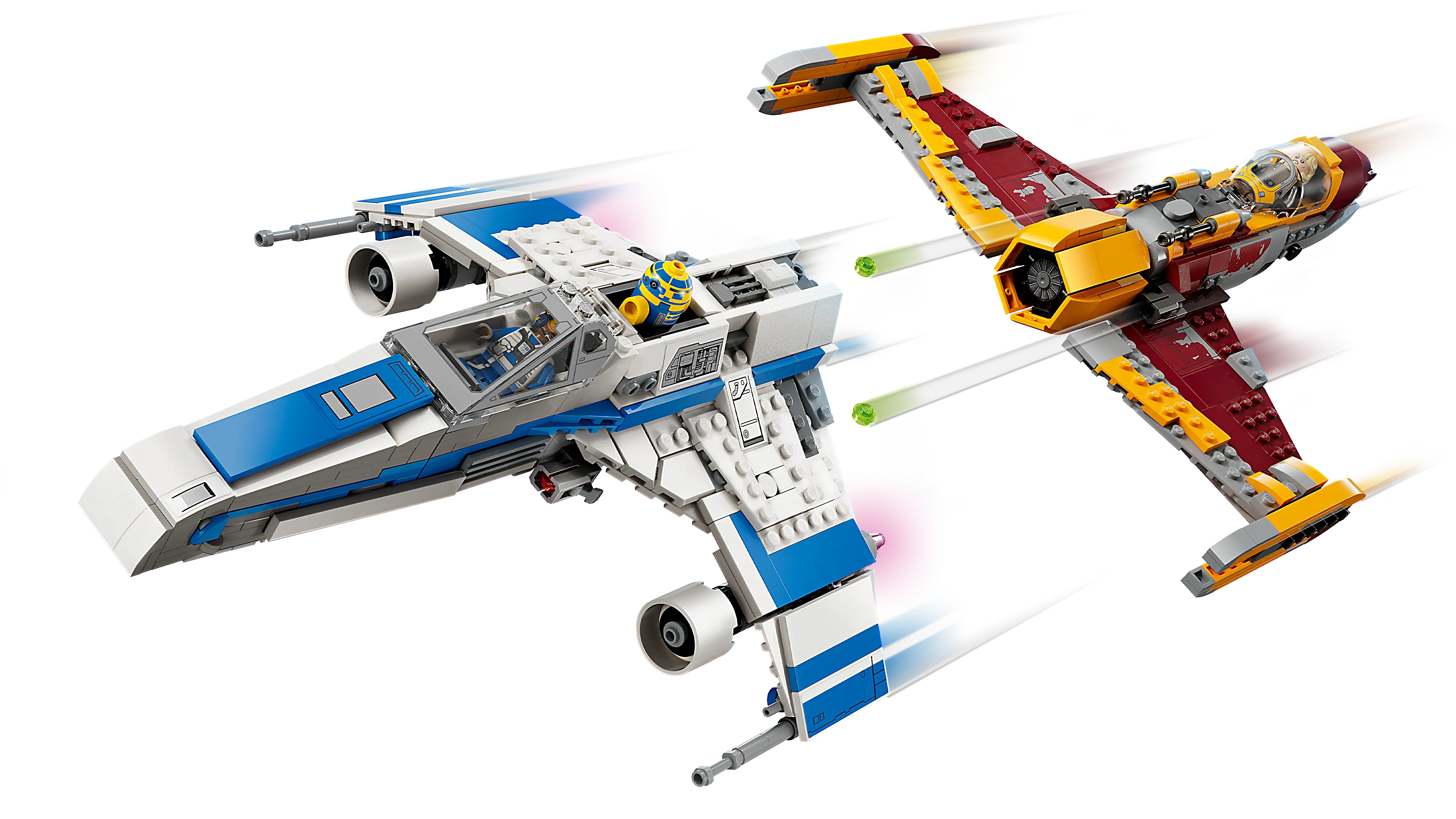 Picture of LEGO Star Wars 75364 New Republic E-Wing vs. Shin Hati’s Starfighter