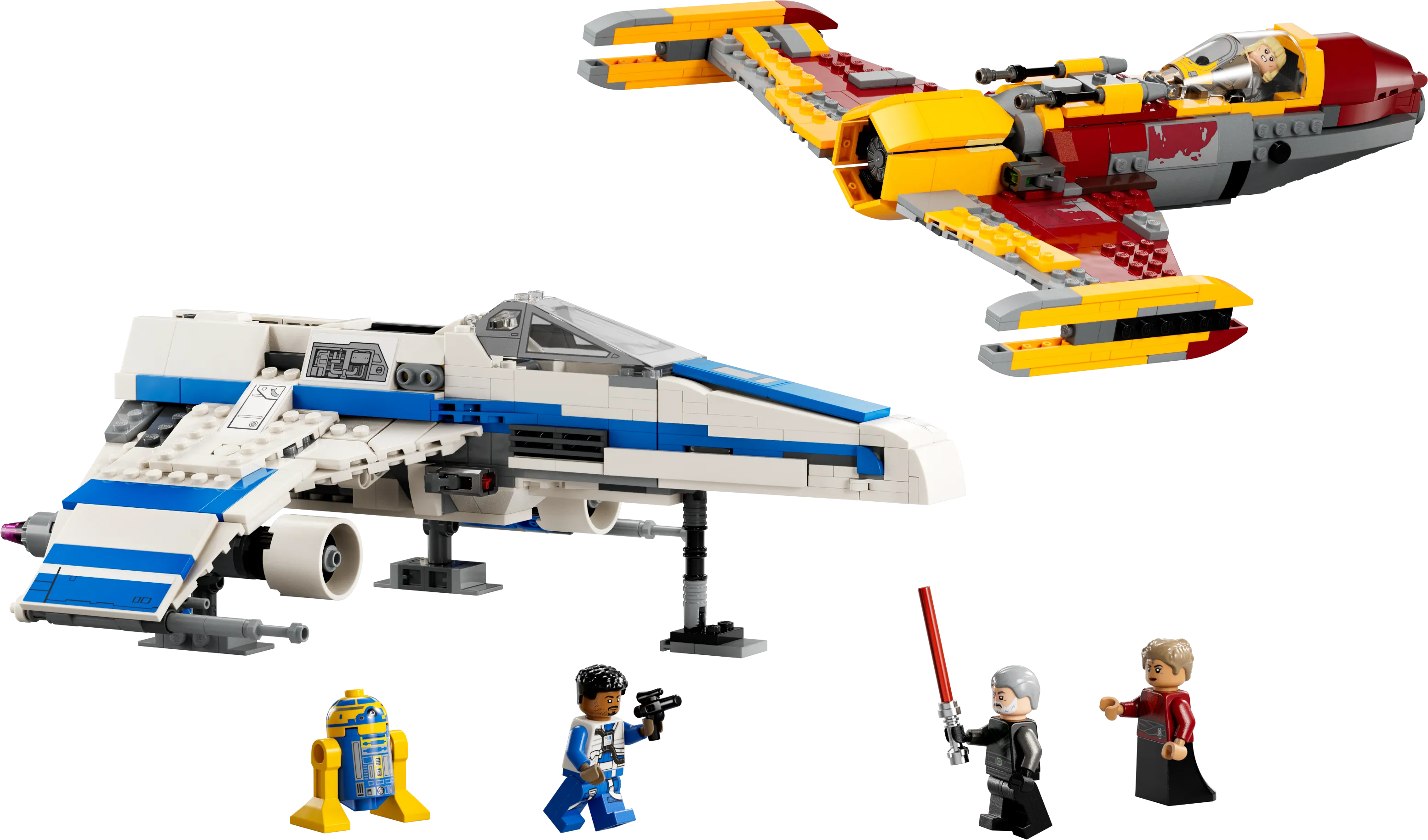 Picture of LEGO Star Wars 75364 New Republic E-Wing vs. Shin Hati’s Starfighter