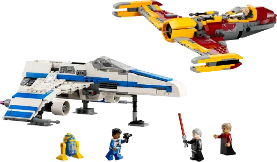 Picture of LEGO Star Wars 75364 New Republic E-Wing vs. Shin Hati’s Starfighter