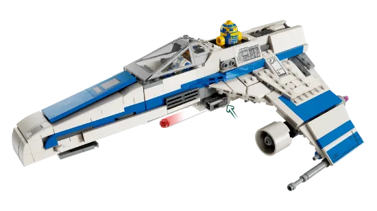 Picture of LEGO Star Wars 75364 New Republic E-Wing vs. Shin Hati’s Starfighter