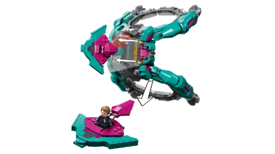 Picture of LEGO MARVEL 76255 The New Guardians' Ship