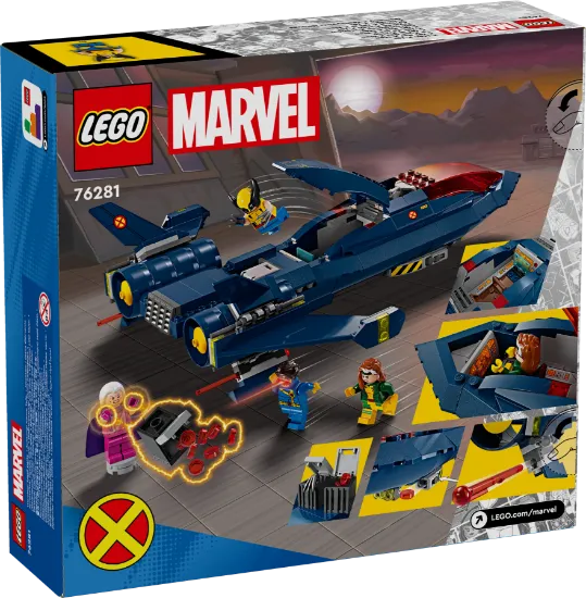 Picture of LEGO Super Heroes 76281 X-Men X-Jet