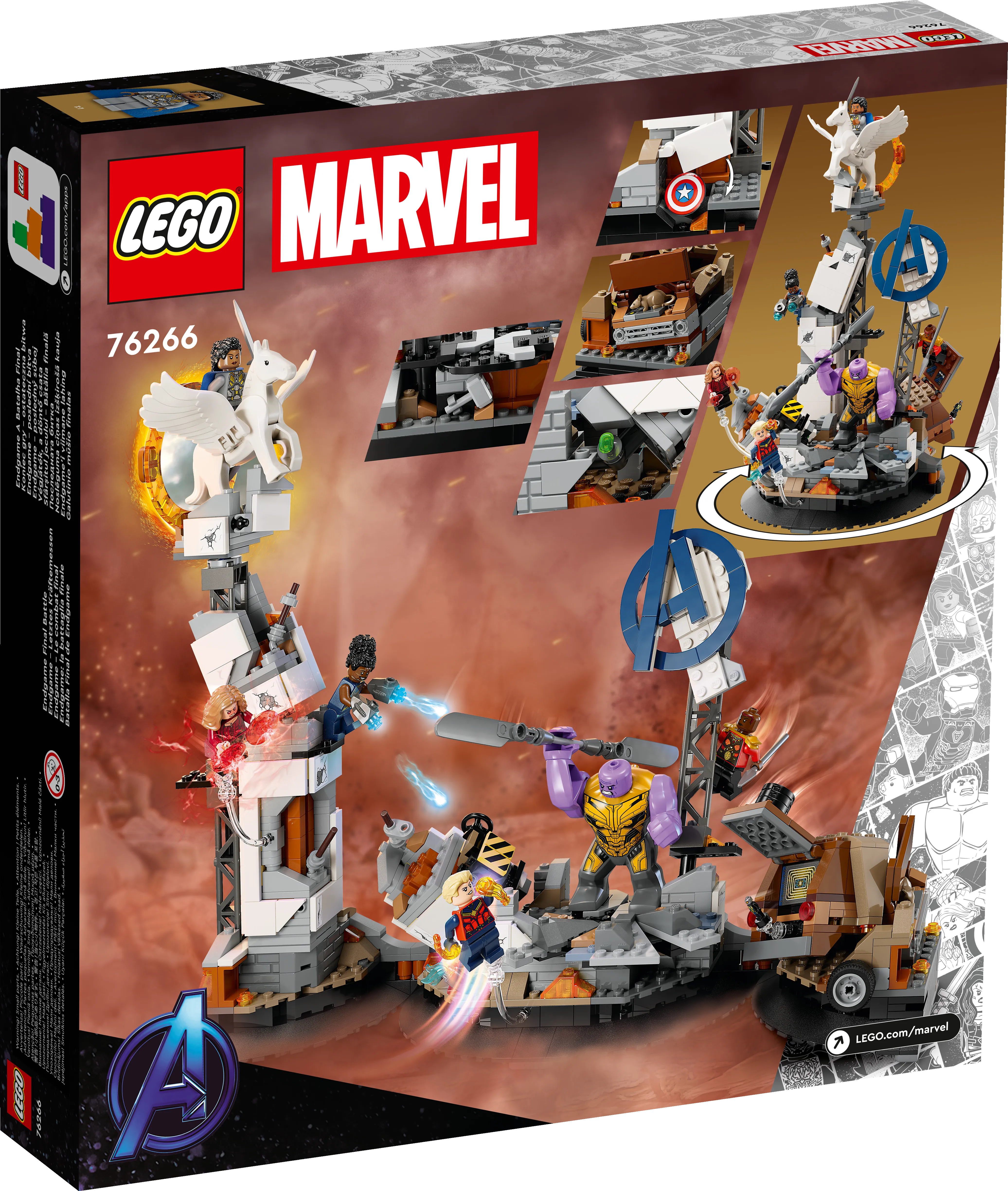 Picture of LEGO Super Heroes 76266 Endgame Final Battle