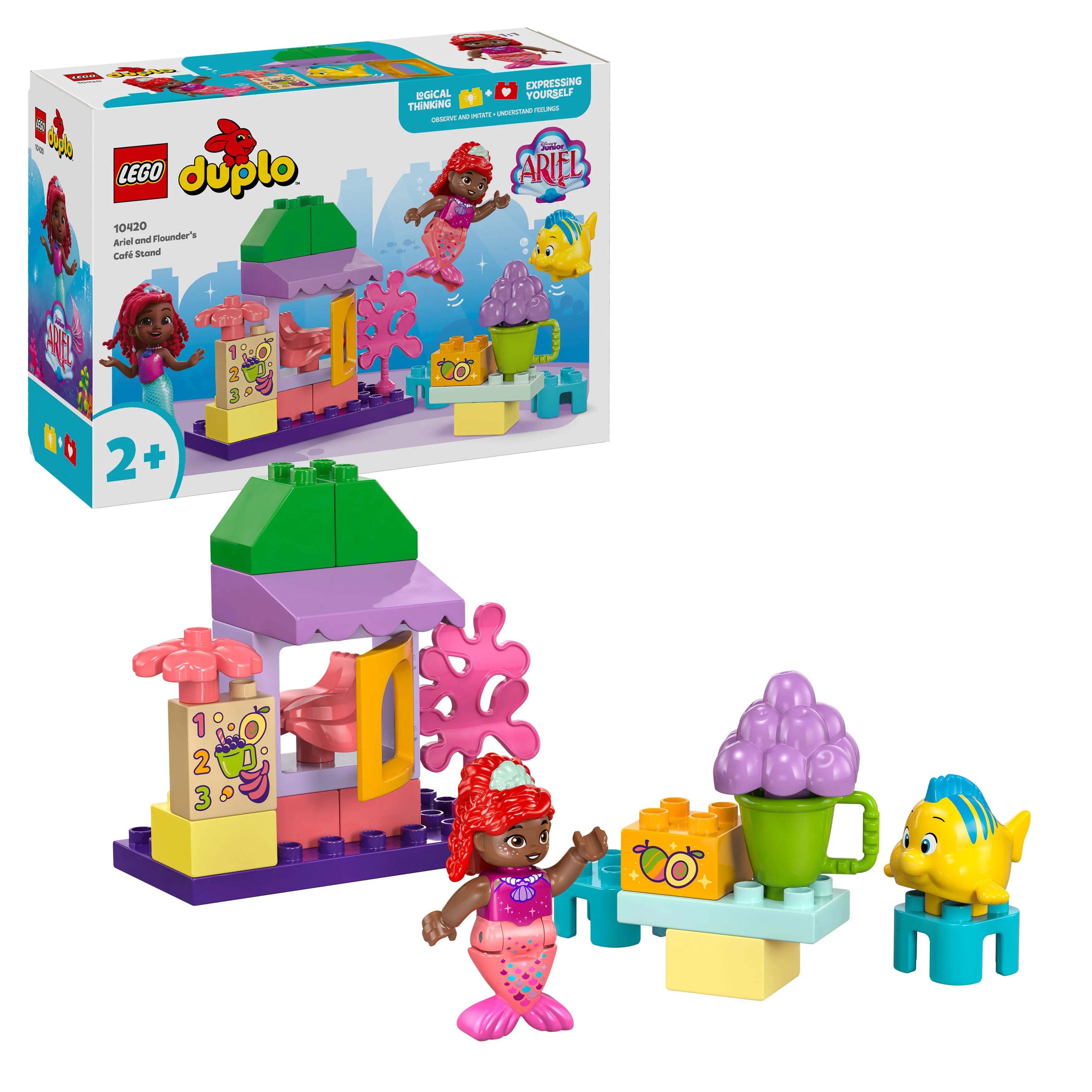 Picture of LEGO DUPLO Disney TM 10420 Ariel and Flounder's Café Stand