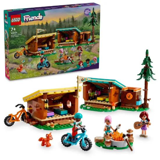 Picture of LEGO Friends 42624 Adventure Camp Cosy Cabins