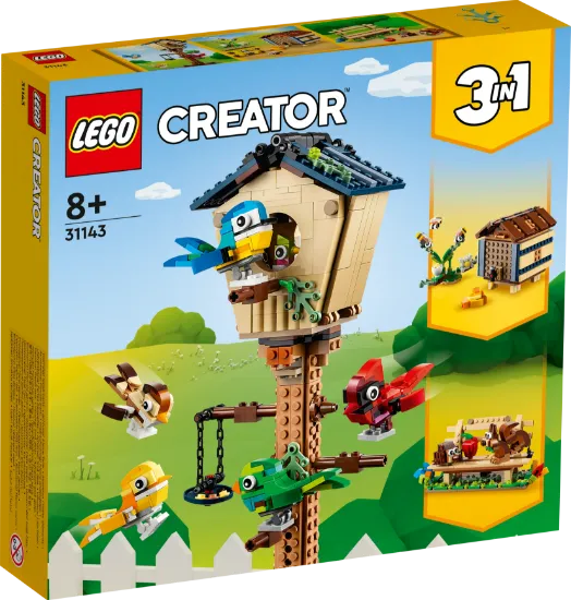 Picture of LEGO Creator 31143 Birdhouse Building Toy Set