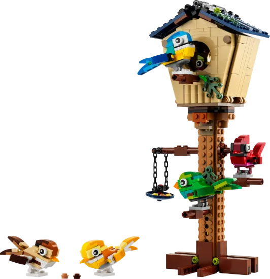 Picture of LEGO Creator 31143 Birdhouse Building Toy Set