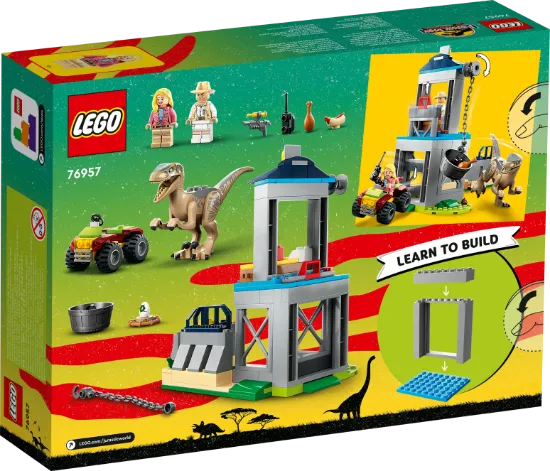 Picture of LEGO Jurassic World 76957 Velociraptor Escape