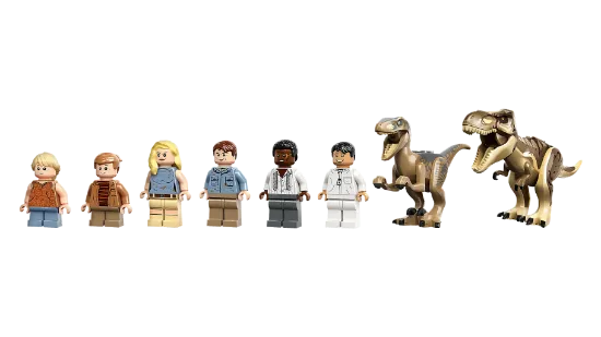 Picture of LEGO Jurassic World 76961 Visitor Center: T. rex & Raptor Attack