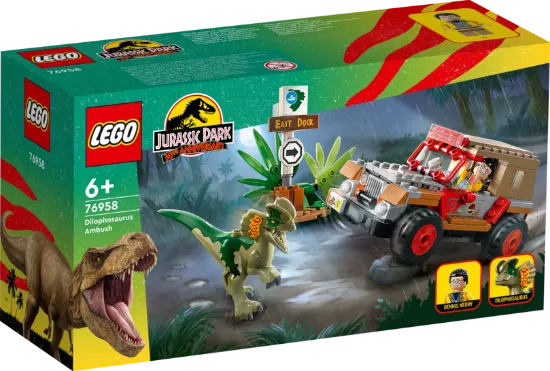 Picture of LEGO Jurassic World 76958 Dilophosaurus Ambush