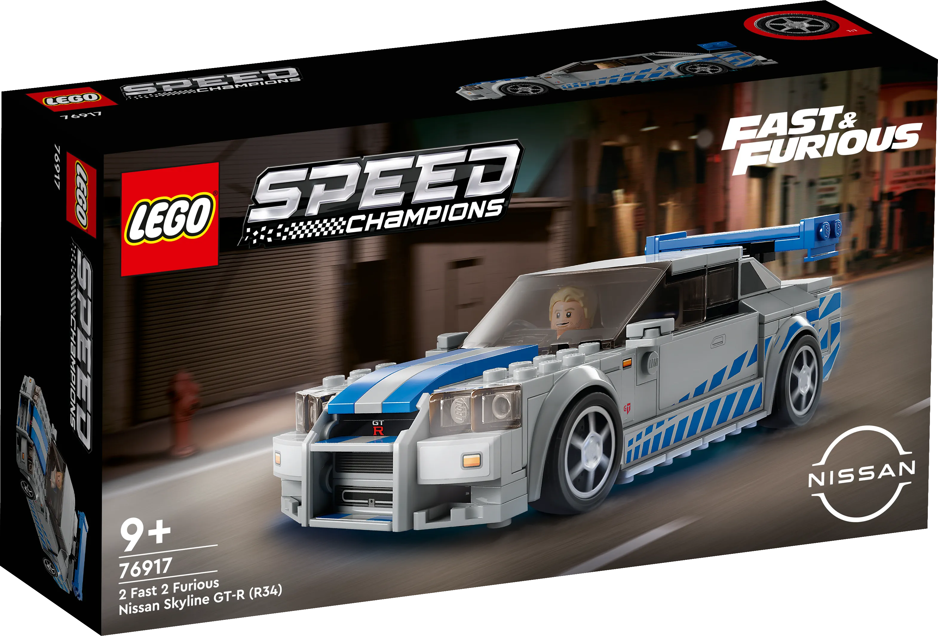 Picture of LEGO Speed Champions 76917 2 Fast 2 Furious Nissan Skyline GT-R